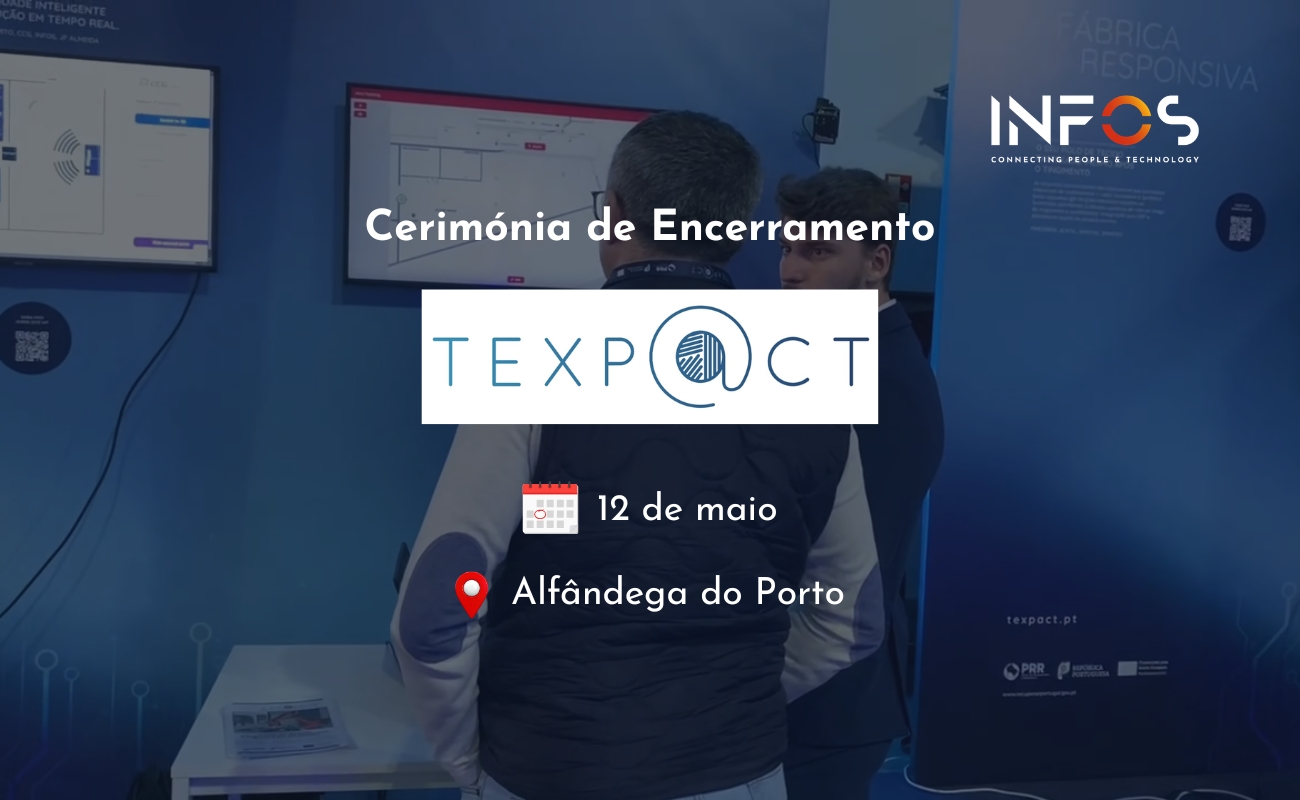 Transformação Digital na Indústria Têxtil: INFOS no Evento Final do Texp@ct