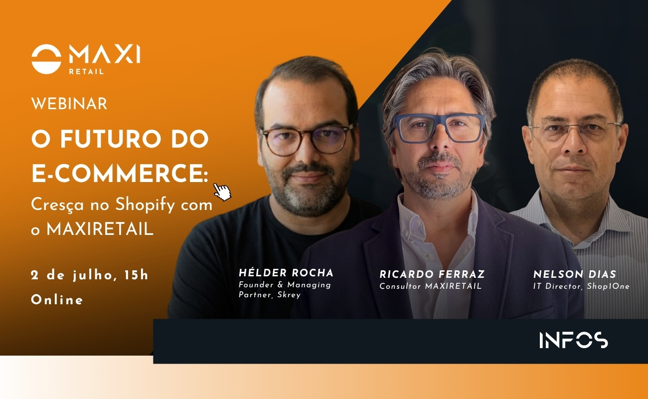 WEBINAR | O Futuro do E-Commerce: Cresça no Shopify com o MAXIRETAIL